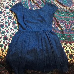 Blue formal / casual dress